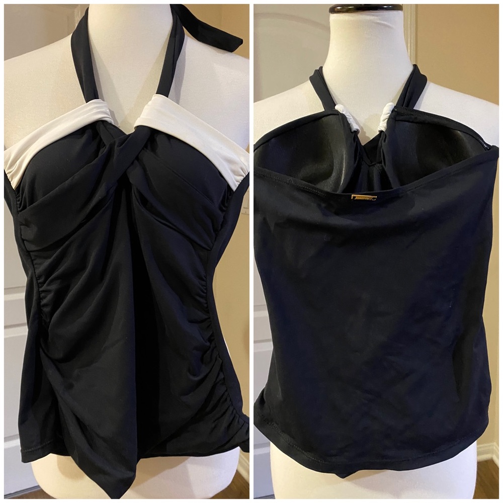 Anne Cole Signature Black White Top